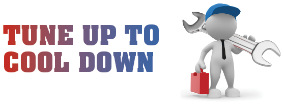 Photo of "Tune Up to Cool Down" graphic from ACSI